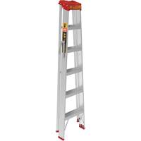 Step Ladder, 6', Aluminum, 200 lbs. Capacity, Type 3 Rideout Tool & Machine Inc.
