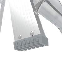 Step Ladder with Paint Tray, 10', Aluminum, 225 lbs. Capacity, Type 2 Rideout Tool & Machine Inc.