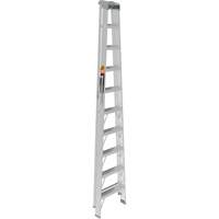 Step Ladder, 10', Aluminum, 225 lbs. Capacity, Type 2 Rideout Tool & Machine Inc.