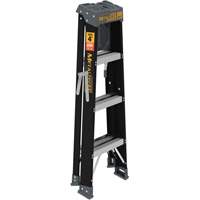 Step Ladder with Paint Tray, 4', Fibreglass, 250 lbs. Capacity, Type 1 Rideout Tool & Machine Inc.