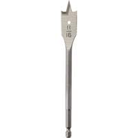 Flat Boring Bit, 11/16" Diameter, 1/4" Hex Shank, 6-1/8" Length Rideout Tool & Machine Inc.
