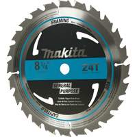 Carbide-Tipped Circular Framing Saw Blade, 8-1/4", 24 Teeth, Wood Use Rideout Tool & Machine Inc.
