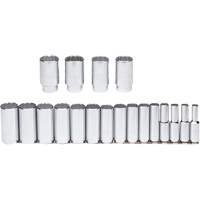Jeu de douilles, 19 Mcx, Prise de 1/2", Profond Rideout Tool & Machine Inc.
