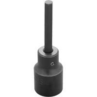 Socket Bit, Hex, 6 mm x 3-1/4" L, 1/2" Drive Rideout Tool & Machine Inc.