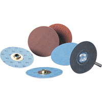 Standard Abrasives™ Quick-Change Disc, 2" Dia., P180 Grit, Aluminum Oxide VU401 | Rideout Tool & Machine Inc.