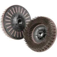 Disques radiaux bristle pour meuleuses angulaires Scotch-Brite, C&eacute;ramique, Grain 36, 4-1/2" dia. Rideout Tool & Machine Inc.