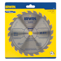 Contractor Saw Blades - Classic Series Saw Blades, 7-1/4", 24 Teeth, Wood Use WI929 | Rideout Tool & Machine Inc.
