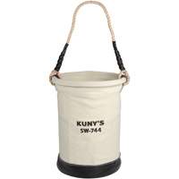 Heavy-Duty Buckets, 11" L x 11" W x 16" H, Canvas, Beige Rideout Tool & Machine Inc.