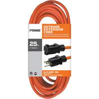Vinyl Extension Cord, Outdoor, SJTW, 14/3 AWG, 15 A, 25' Rideout Tool & Machine Inc.