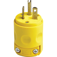 Grounding Plug, Plastic, 20 A, 250 V Rideout Tool & Machine Inc.
