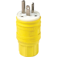 Pris &agrave; lames droites &eacute;tanche Wetguard, Plastique, 20 A, 250 V Rideout Tool & Machine Inc.