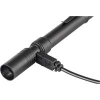 Lampe stylo USB Stylus Pro, DEL, 350 lumens, Corps en Aluminium, piles Rechargeable, Compris Rideout Tool & Machine Inc.