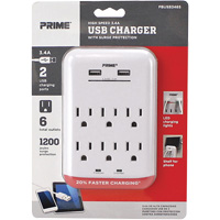 Prime<sup>®</sup> USB Charger with Surge Protector XG781 | Rideout Tool & Machine Inc.