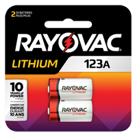 Lithium Batteries, 123, 3 V XG866 | Rideout Tool & Machine Inc.