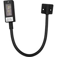 LED Gooseneck Maplight, 1 W, LED, 12" Neck, Black Rideout Tool & Machine Inc.