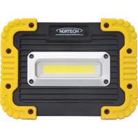 Portable Work Light, LED, 10 W, 1000 Lumens, Plastic Housing XH393 | Rideout Tool & Machine Inc.