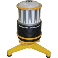 Beacon360 GO Portable Work Light with Floor Stand, LED, 45 W, 6000 Lumens, Aluminum Housing XH879 | Rideout Tool & Machine Inc.