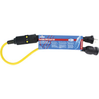 Inline GCFI Extension Cord & Connector, 120 V, 20 Amps, 3' Cord XI233 | Rideout Tool & Machine Inc.