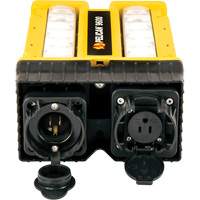 Syst&egrave;me avec t&ecirc;te d'&eacute;clairage modulaire et support, DEL, 24 W, 3000 lumens, Boîtier en Aluminium Rideout Tool & Machine Inc.