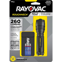 Lampe de poche tactique &agrave; faisceaux concentr&eacute; et large, DEL, 320 lumens, Piles AAA Rideout Tool & Machine Inc.