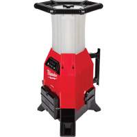 Lampe de chantier M18 Radius et chargeur avec One-Key, DEL, 4800/9000/2500 lumens, Boîtier en Plastique Rideout Tool & Machine Inc.