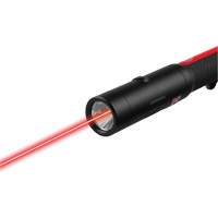 Pen Light with Laser, LED, 250 Lumens, Rechargeable Batteries, Included Rideout Tool & Machine Inc.