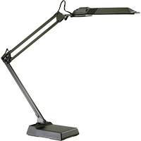 Lampe du bureau fluorescente à portée étendue, 13 W, Fluorescent/DEL, Col 36", Noir XJ106 | Rideout Tool & Machine Inc.
