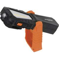 Rechargeable COB Work Light with Magnetic Pivot Base, LED, 240 Lumens, Plastic Housing XJ168 | Rideout Tool & Machine Inc.