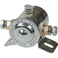 Relais sol&eacute;noide continu mis &agrave; la terre, Mini disjoncteur, 12 V Rideout Tool & Machine Inc.