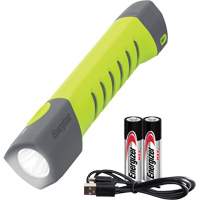 Petite lampe de poche hybride et portative de la s&eacute;rie Pro, DEL, 500 lumens, Piles Rechargeable/AA Rideout Tool & Machine Inc.