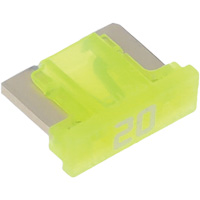 Fusible &agrave; lames pour automobiles LP de la s&eacute;rie MINI, Cartouche, 20 A, 58 V Rideout Tool & Machine Inc.