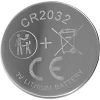 CR2032 Lithium Battery, 3 V Rideout Tool & Machine Inc.