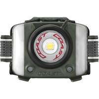 Lampe frontale FL97R &agrave; trois couleurs avec syst&egrave;me Twist Focus et commande vocale, DEL, 830 lumens, 2 hres de fonctionnement, piles Rechargeable Rideout Tool & Machine Inc.