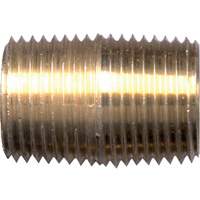 Close Nipple, Brass, 3/4", NPT Rideout Tool & Machine Inc.
