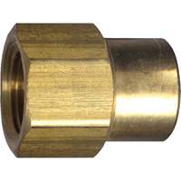 Reduced Pipe Coupling, Brass, 1/2" x 3/8" YA525 | Rideout Tool & Machine Inc.