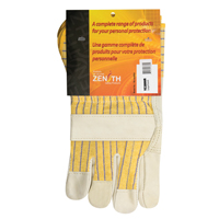Fitters Patch Palm Gloves, Large, Grain Cowhide Palm, Cotton Inner Lining YC386R | Rideout Tool & Machine Inc.
