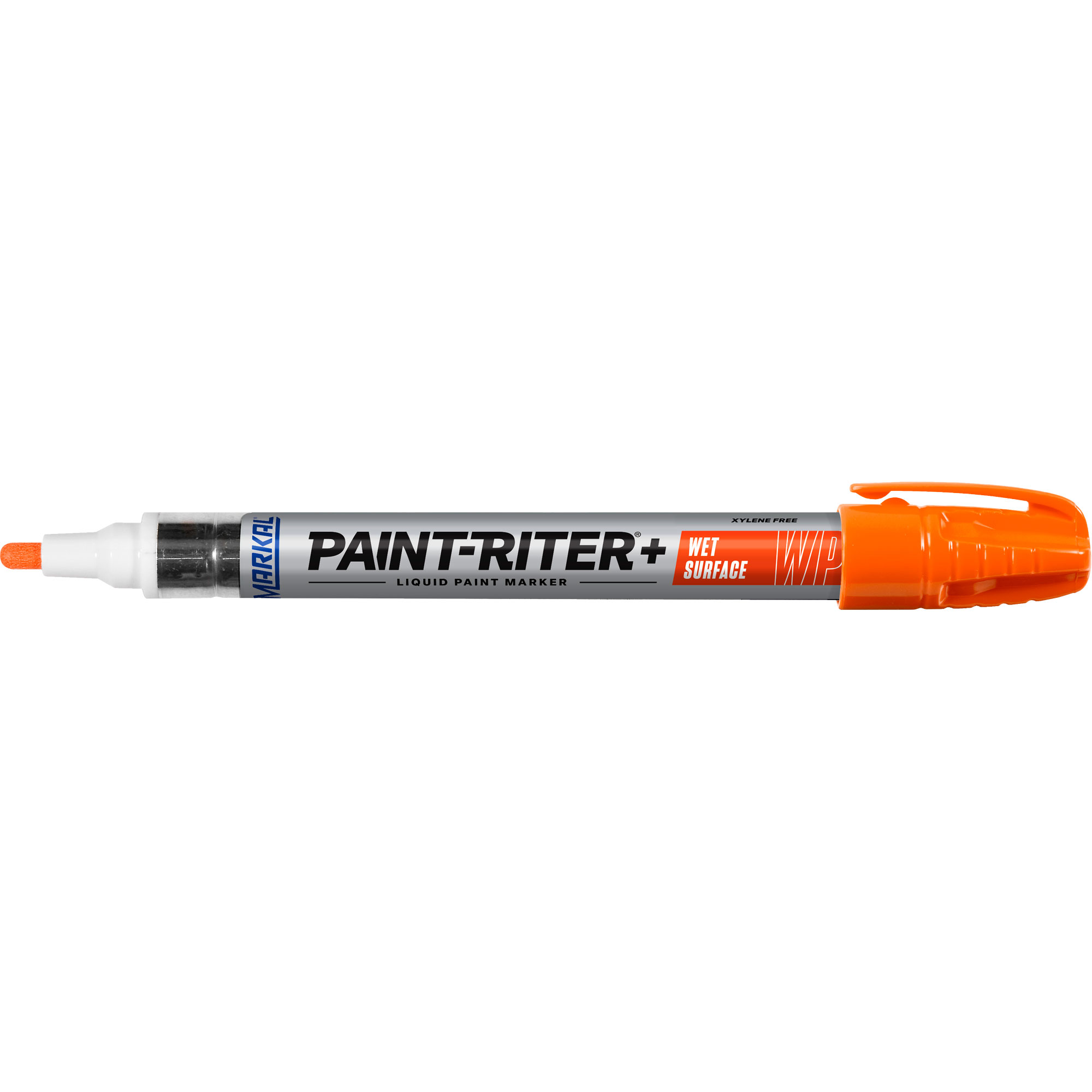 Markal PaintRiter®+ Wet Surface Paint Marker, Liquid, Orange Rideout Tool & Machine Inc.